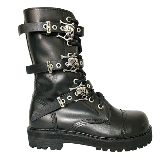 Coturno Vilela Boots Cano Médio Preto | Couro Legítimo | Durabilidade, Resistência e Estilo