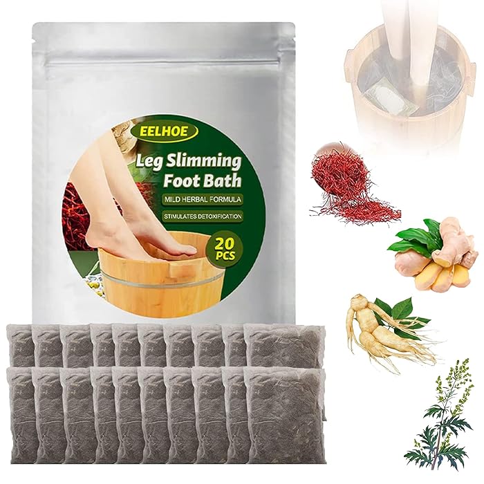 Buy Lymphatic Drainage Ginger Foot Soak, Ginger Foot Soak, Leg Slimming