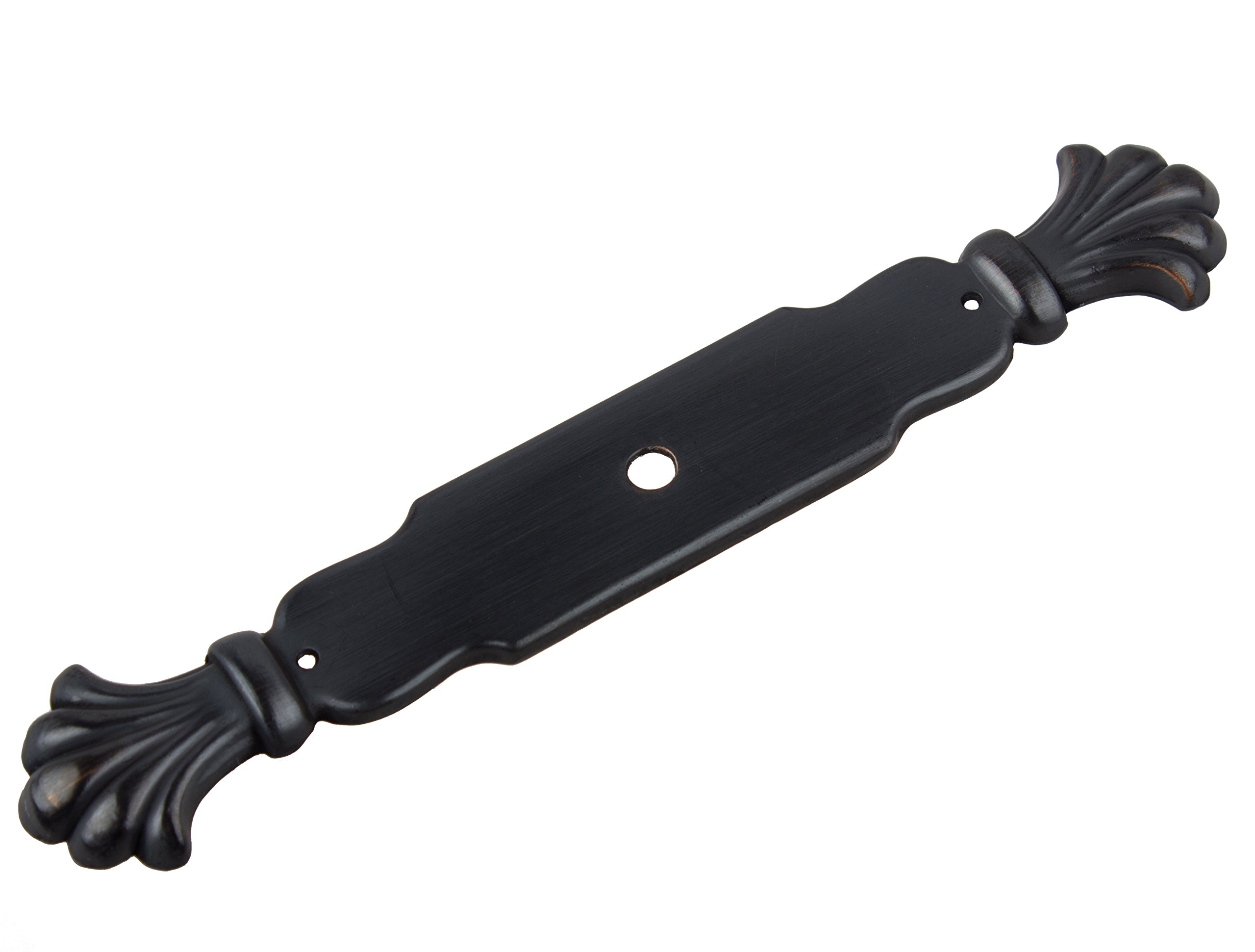 GlideRite Hardware1027-ORB-50 Modern Back Plate, 50 Pack, 6.5", Oil Rubbed Bronze