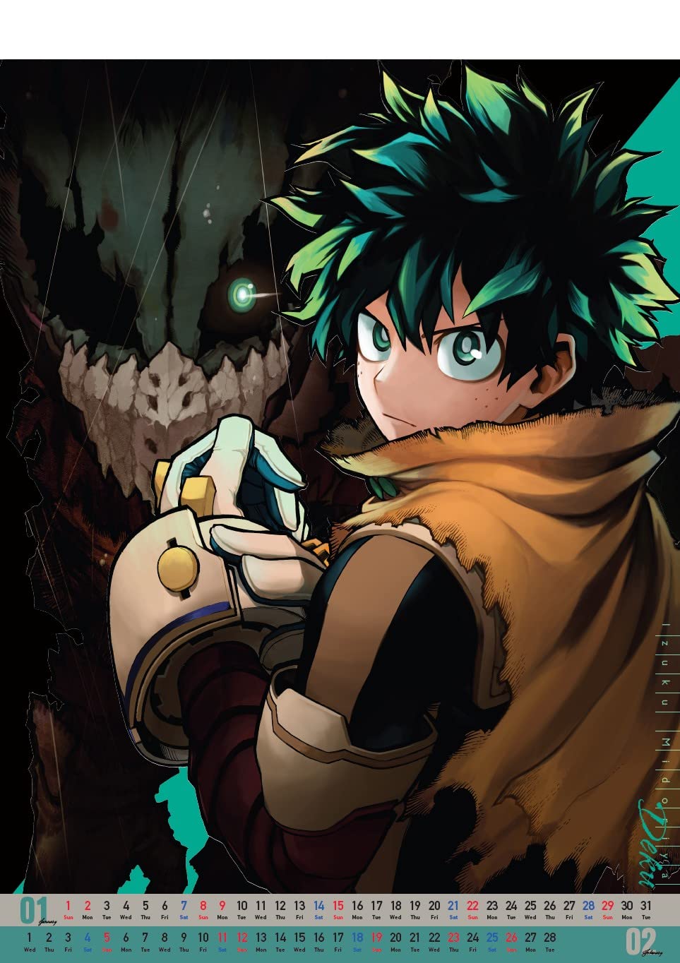 Amazon Co Jp 僕のヒーローアカデミア コミックカレンダー 23 カレンダー 堀越 耕平 Japanese Books