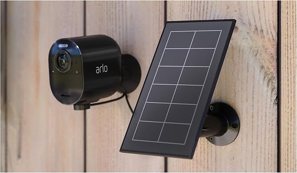 Arlo Chargeur de panneau solaire VMA5600B fonctionne avec les caméras Arlo Pro 5S 2K, Pro 4, Pro 3, Floodlight, Ultra 2, Ultra et Go 2 (renouvelé) - 2