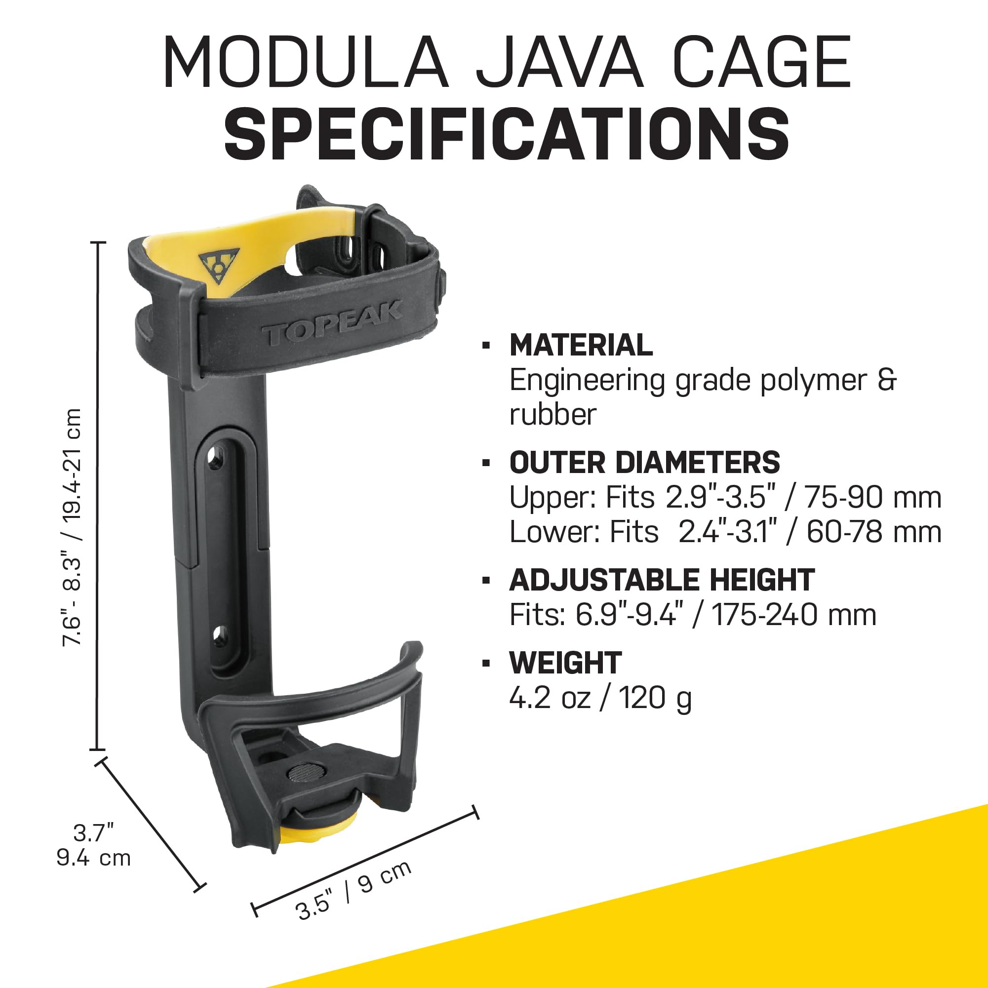 Topeak Modula Java butelka klatka