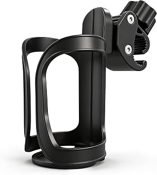 Walker Cup Holder, Wheelchair Cup Holder, Universal Drinks Holder for Walker, Wheelchair, Rollator, Mobility Scooter Accessory for Elderly Seniors