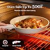 23-Piece Induction Saucepan Set Non-Stick Cookware with Removable Handle Oven Safe & Suitable for All Hob Types Pot Set Ideal for Home Camping (Cream)