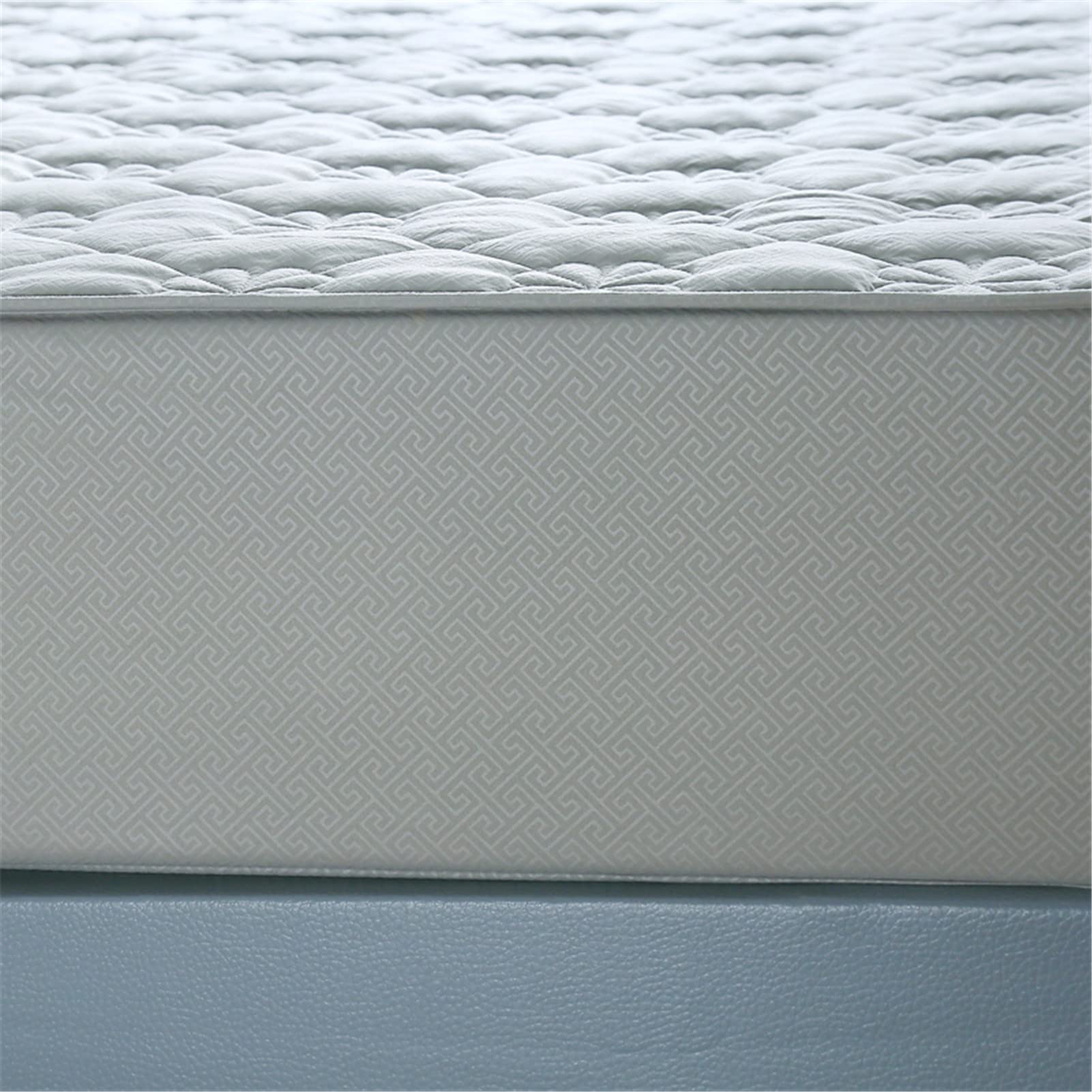 Protector Colchon, Home Protector de Colchón Acolchado, Cubrecolchón, De Fibra, Transpirable, Confortable, Cubre Colchón (Gris-1,Delgada 135x200cm)