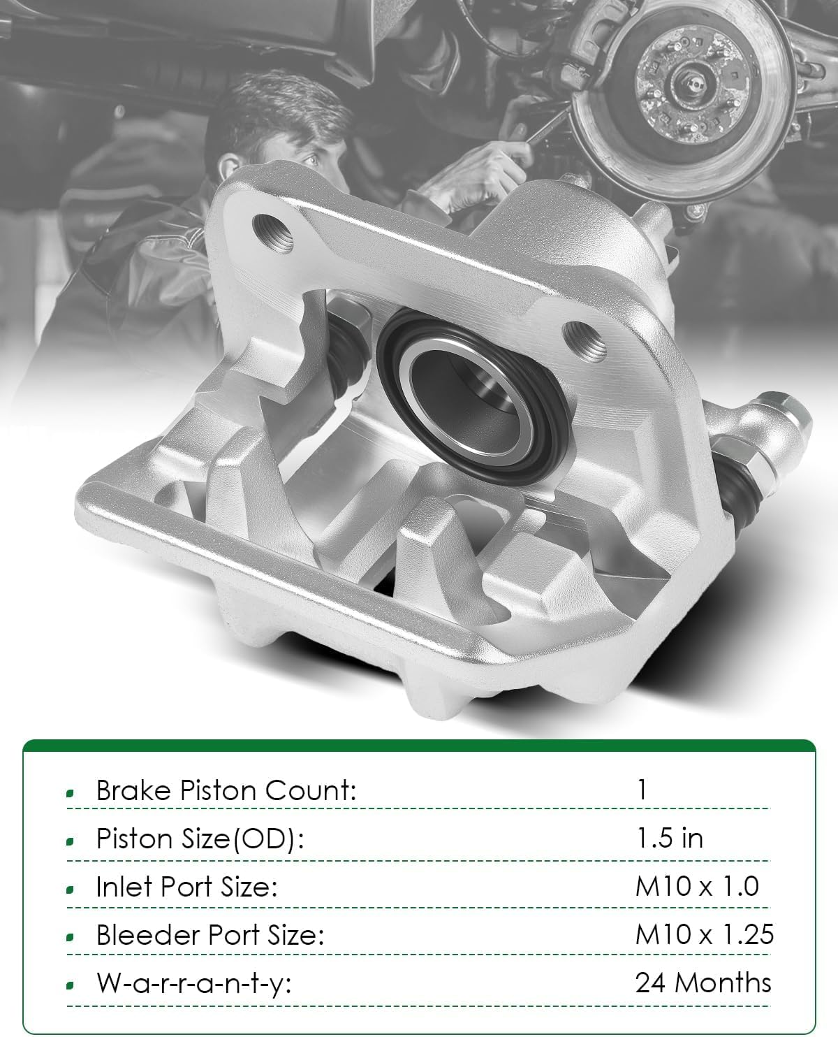 Rear Right Disc Brake Caliper Assembly with Bracket Fit for:-Honda CRV 2007-2016 2.4L, Crosstour 2012-2015 2.4L 3.5L for:-Acura RDX 2013-2018 3.5L ReplaceOE# 19-B6887 43018-SWA-A10