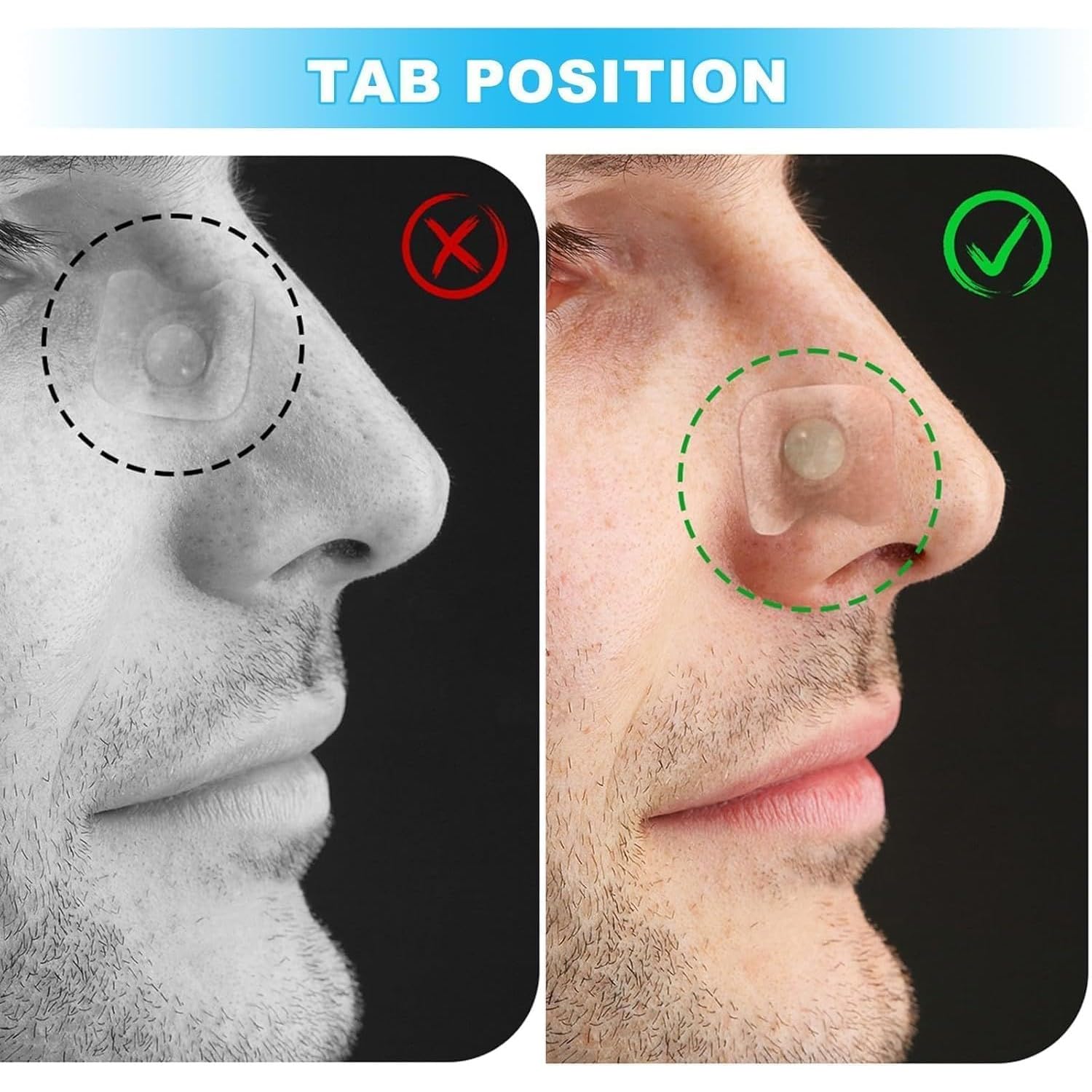 TAKASH Magnetic Nasal Strips for Breathing Anti Snoring Nose Clip Skin Safe Sleep Nasal Strips Nasal Dilators For Breathing Instant Releif From Snoring Snore Stopper-15 Count (Multi) 1