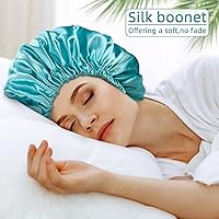 Vista 2 de Satin Bonnet Silk Bonnet Hair Bonnet for Sleeping Satin Bonnet for Hair Bonnets for Women Silk Bonnet for Natural Hair