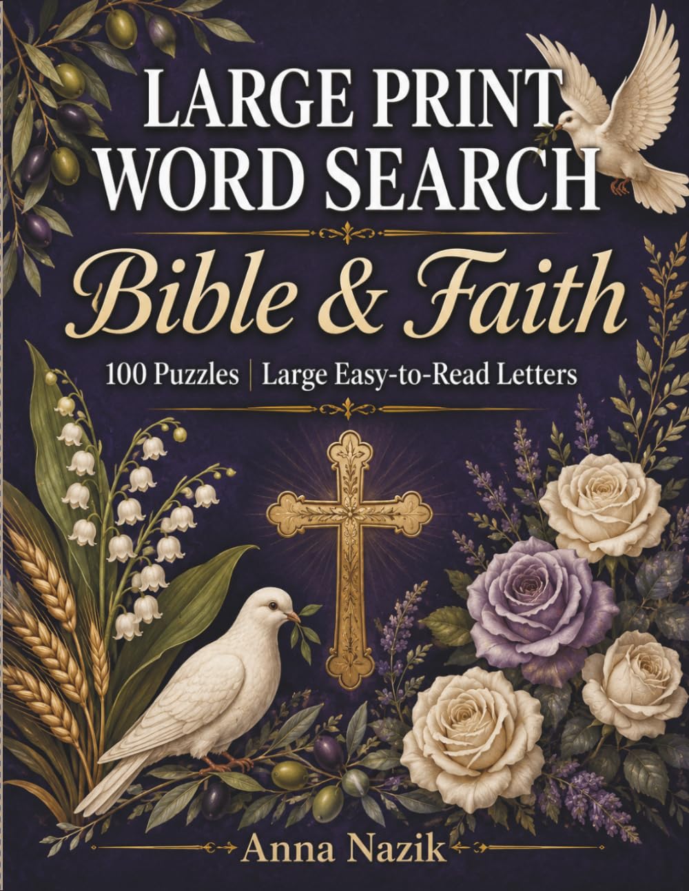Large Print Word Search: Bible & Faith
