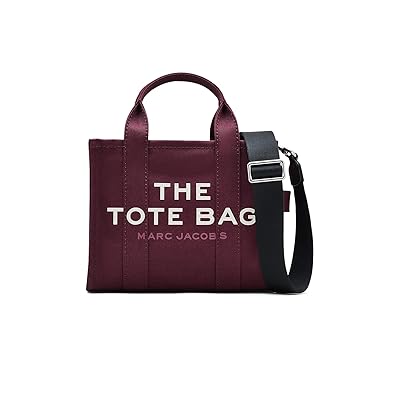 Marc Jacobs The Canvas Small Tote Bag Tote Handbags Dark Plum, Canvas/Cotton