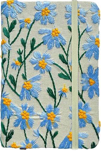 ipoul Pocket Notebook, Small Sketchbook, A6 Journal, 4x6, Daisy Gifts