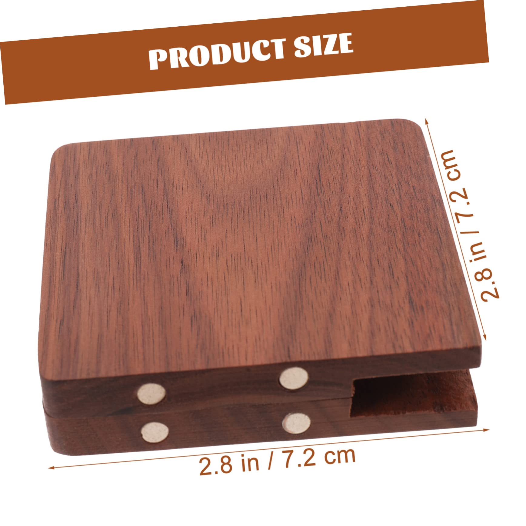 VILLCASE 4pièces Boîte à Pigments Bois Pour Aquarelle Palette De Peinture Artisanale Avec Couvercle Couleurs Idéale Pour Artistes Et Étudiants