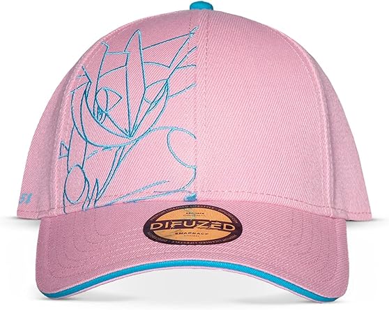 Pokemon Greninja Baseball Cap Embroidery Logo New Official Pink Snapback