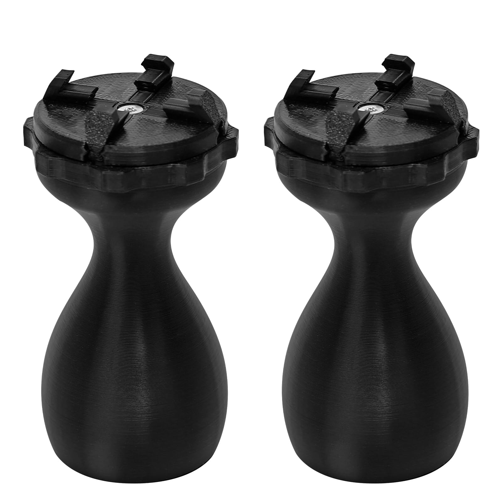 Miniature Painting Handle, 2 Pack Model Holder for Painting Wargaming 40k Figures, DD, Scale Model, Tabletop Miniatures Handheld Miniature Paint Handle for High Precision Details