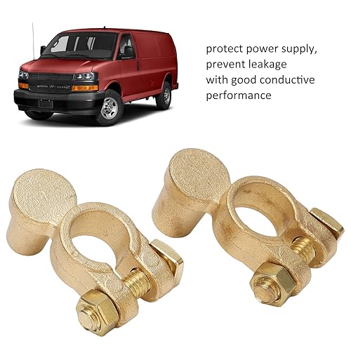 Miniatura 3 de Terminal de batería de liberación rápida, 1 par SAE a JIS conector de terminal de batería de automóvil positivo negativo poste superior de