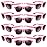 ASTARON 12 Pack Party Favors Sunglasses Bulk Neon Party Favors for Beach Wedding Party Pool Party Supplies