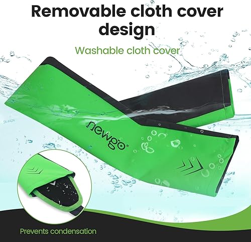 Miniatura 4 de NEWGO Envoltura refrescante para el cuello para el cuello, bufanda de terapia fría de larga duración para climas cálidos, dolor de cuello y alivio