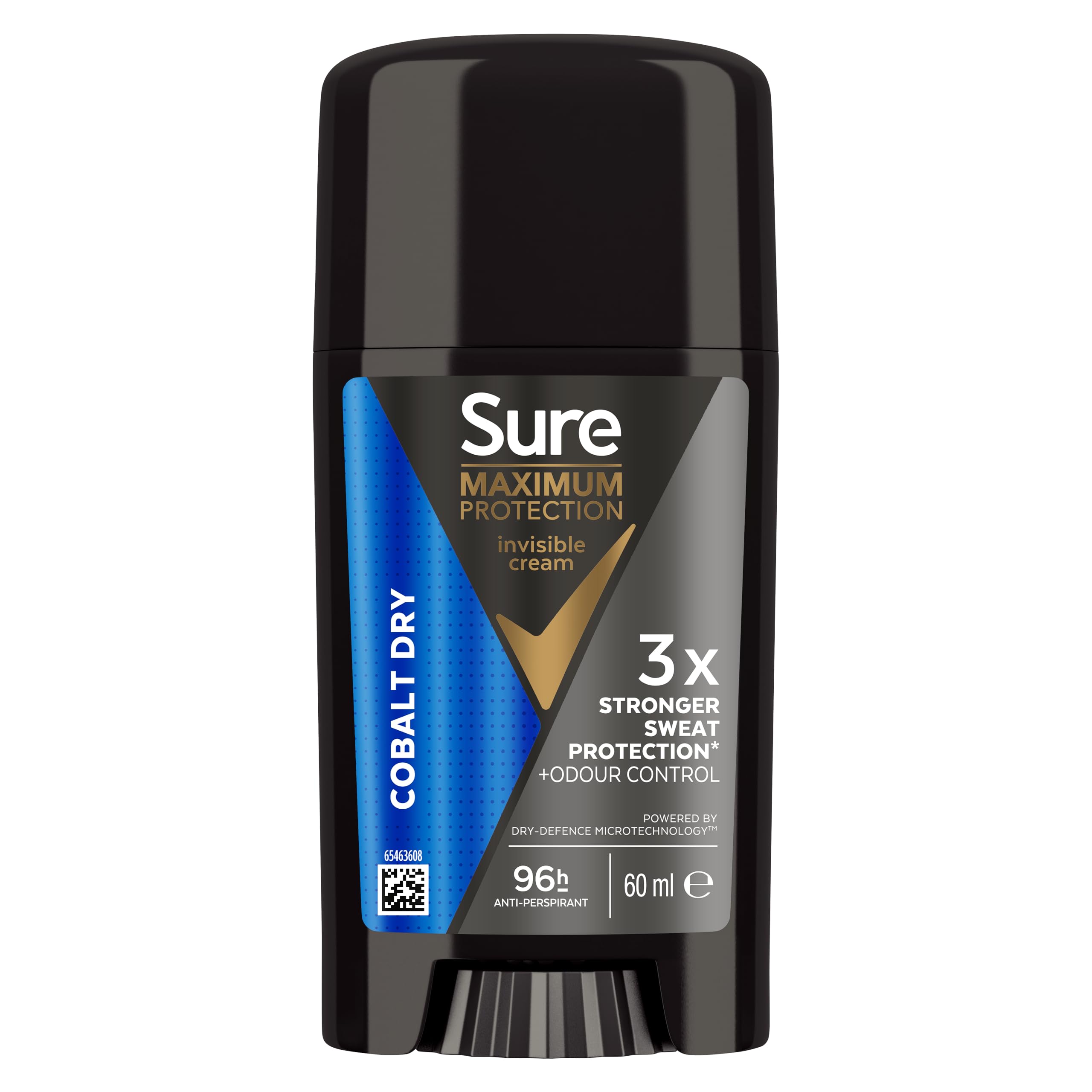 Sure Men Maximum Protection Cobalt Dry Anti-Perspirant Cream 60 ml