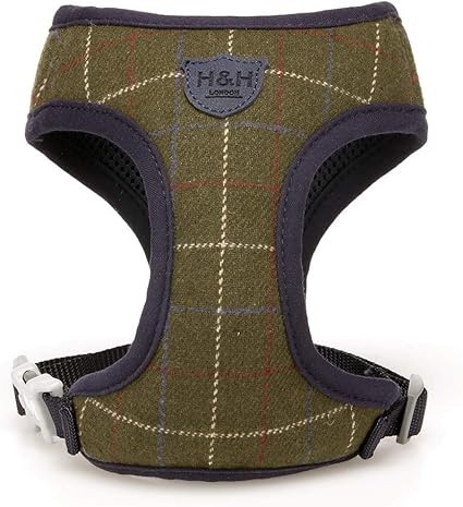 Tweed dog harness uk Clearance