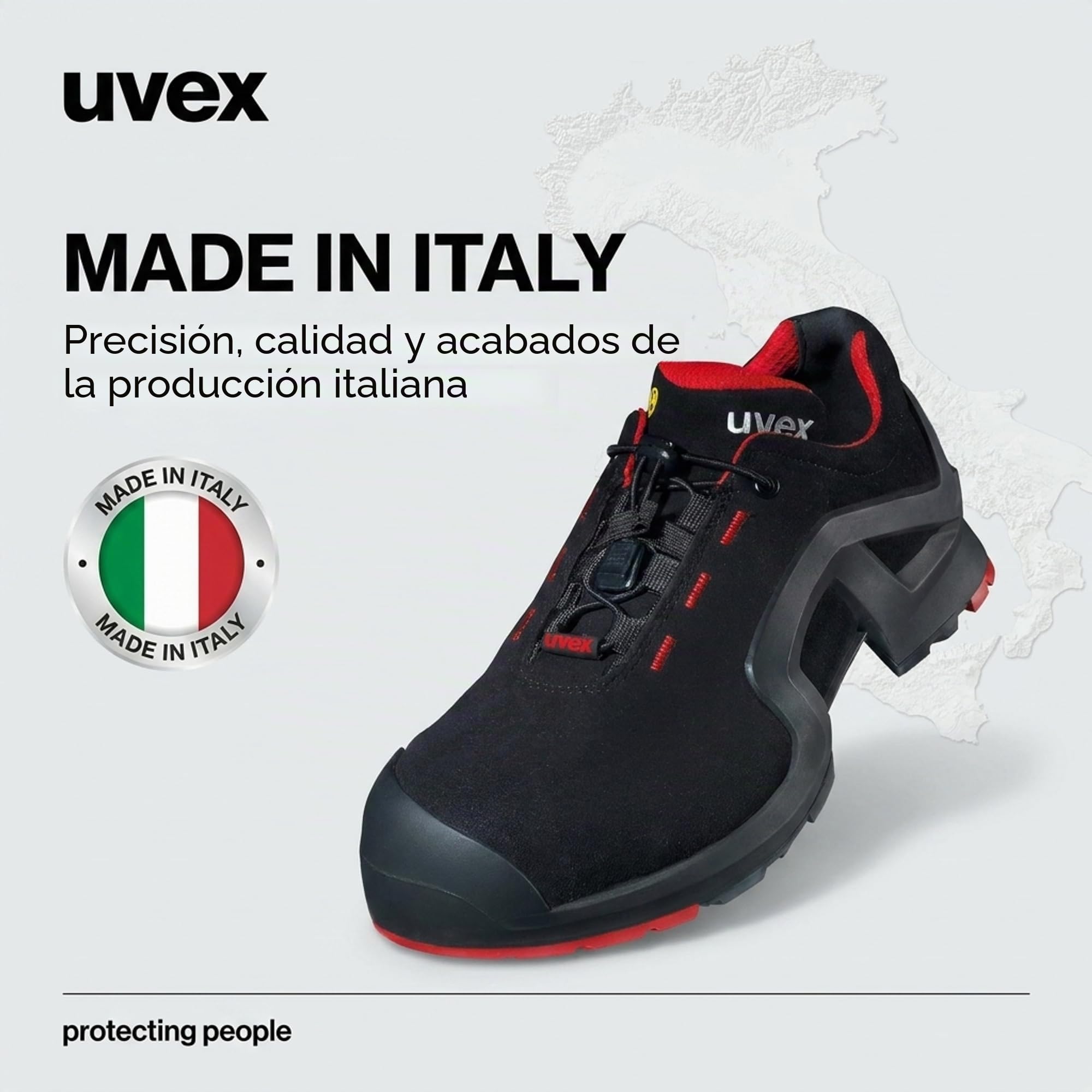 Uvex 1 Work Boots S1 - for Women & Men - W10 (Normal)