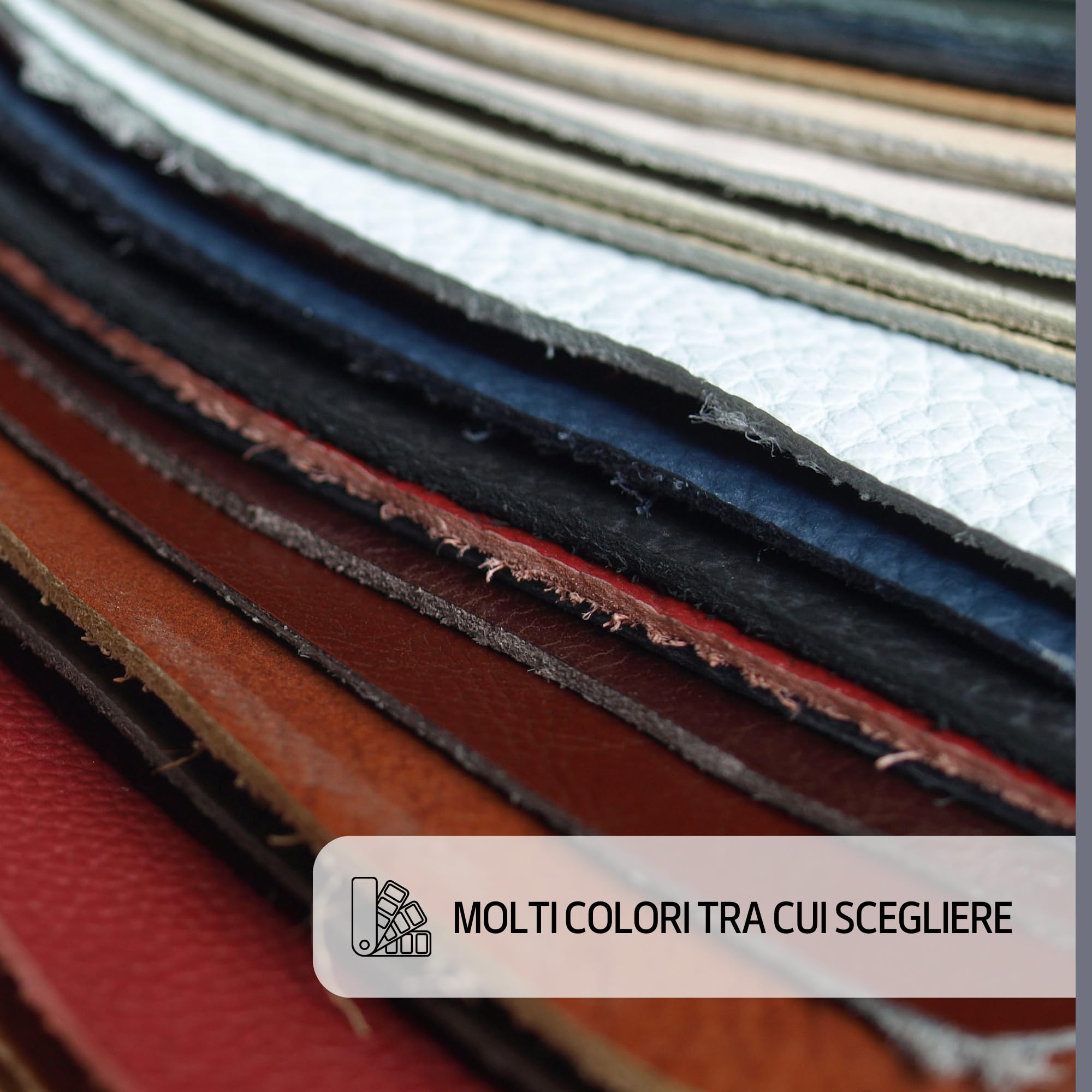 TAPHICEROS Pelle Adesiva per Riparazioni, Grafite, 50cm x 140cm, Metro Di Tessuto, Ecopelle Adesiva Kit Riparazione Pelle Sintetica Per Sedile Auto, Divano, Mobile, Sedia, Fai Da Te.