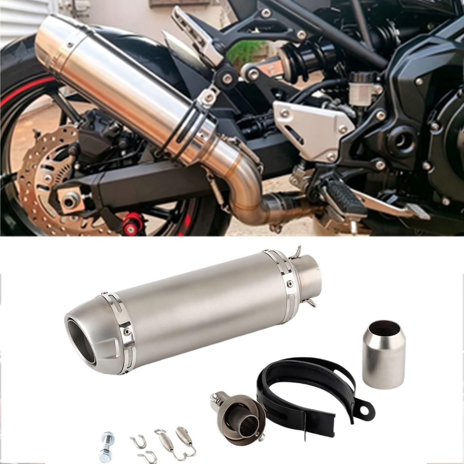 Parte di scarico Silenziatore Di Scarico Moto Per Yamaha Per Suzuki