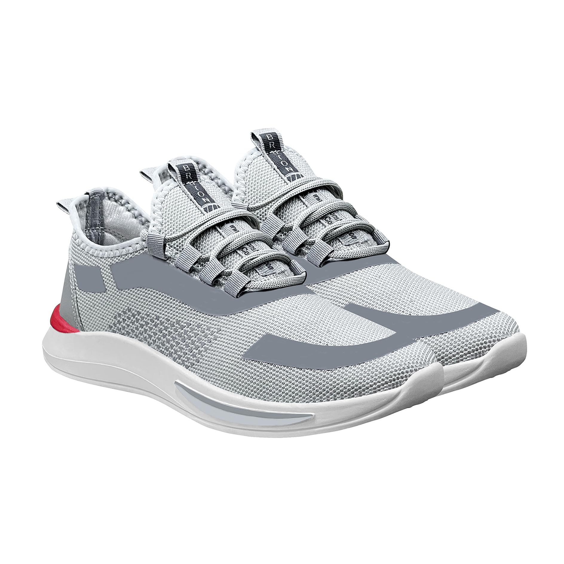 bruton Running Shoes Sport Shoe for Men & Boy's- Grey, UK 9-picture-11