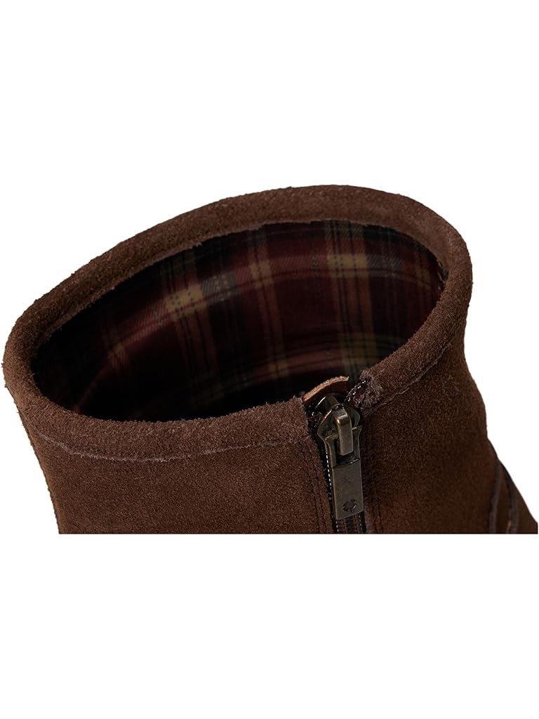 Brown Lucky Brand Migyn Double Buckle Moto Boots