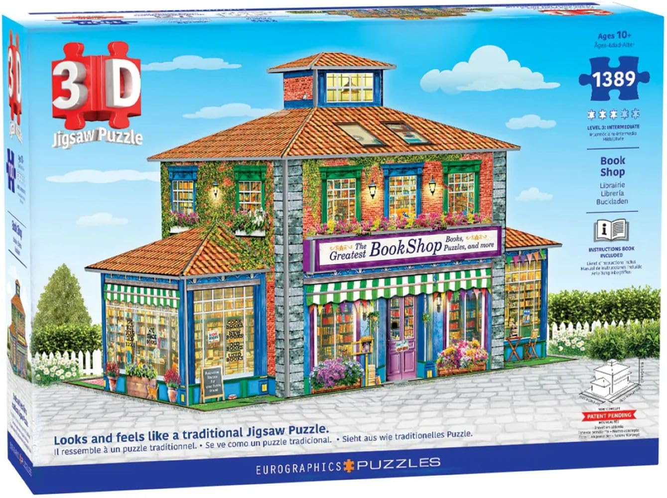 Book Shop 3D Jigsaw Puzzles