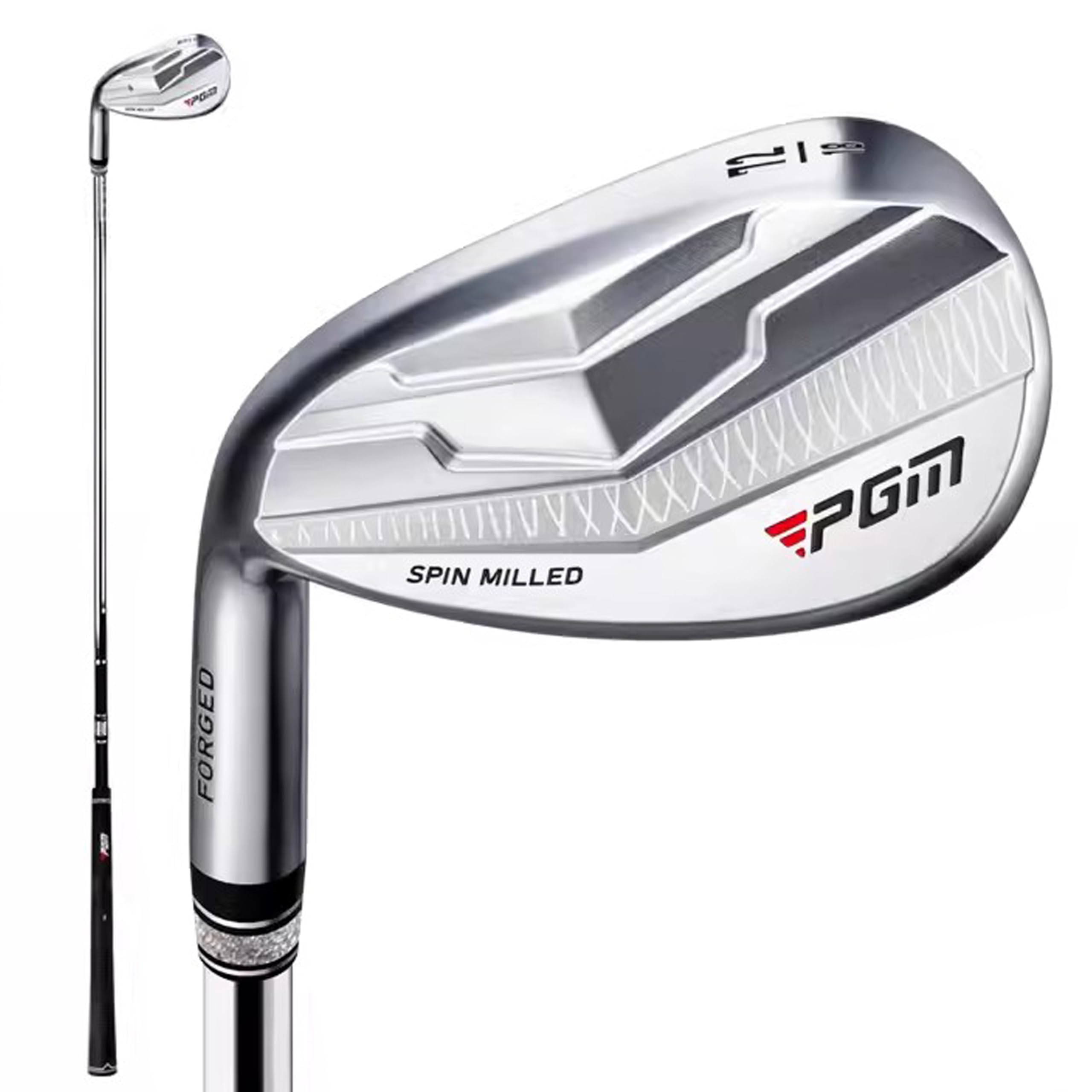 PGM Left Handed Wedge - 72 Degrees Premium Sand Wedge, Lob Wedge for Men & Women - CNC Textured - Bunker Buster Escape Bunkers and Save Strokes Around The Green-High Loft Golf Club