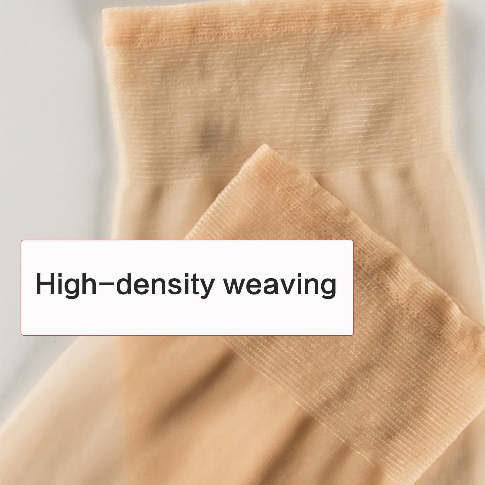 5 paia di calze da donna super sottili in nylon trasparente traspirante da indossare tutti i giorni Vedi attraverso i calzini alti alla caviglia per abbigliamento formale casual quotidiano calze di