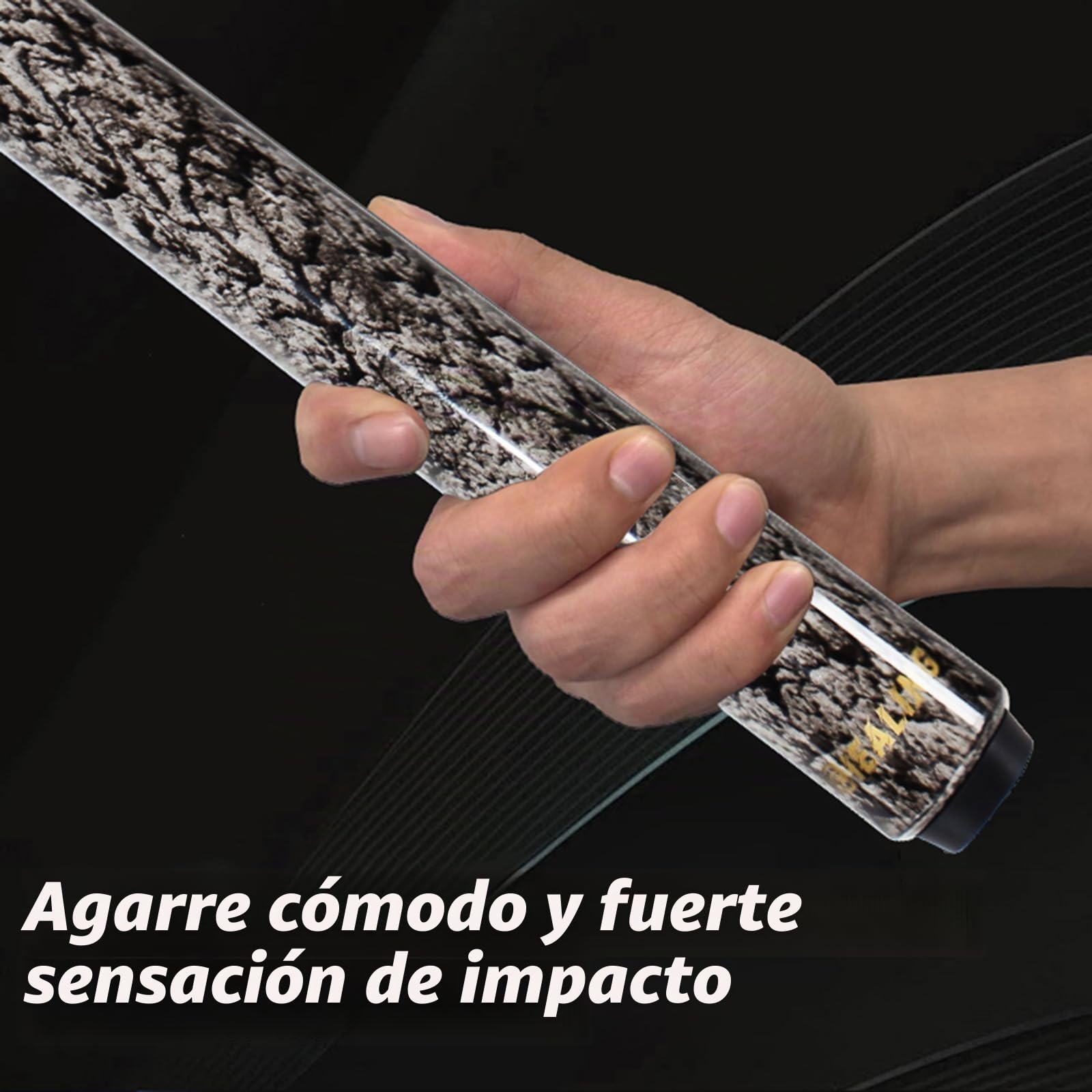 KHEALING - Cola de billar de fibra de carbono, 142 cm, punta de 12 mm, Carom Billiards - Cola profesional con Chalk y guantes