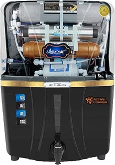 Copper RO Water Purifier | 12 L | RO+UV+UF+ Active Copper+TDS Control+UV | Purified Water with Goodness of Copper