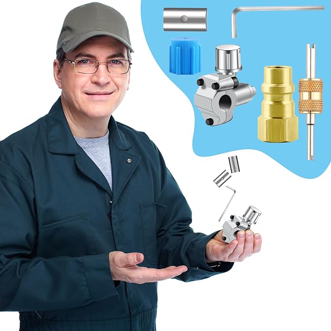 Kit de Válvula BPV-31 para Retrofit A/C, Adaptador R12 a R134a miniatura 5