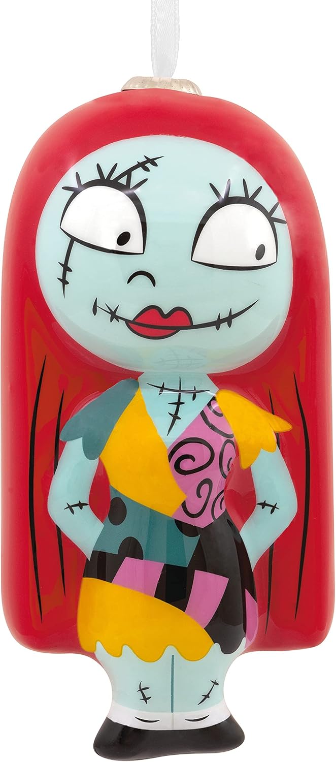 Hallmark Disney Tim Burton's The Nightmare Before Before Christmas Sally Decoupage Christmas Ornament
