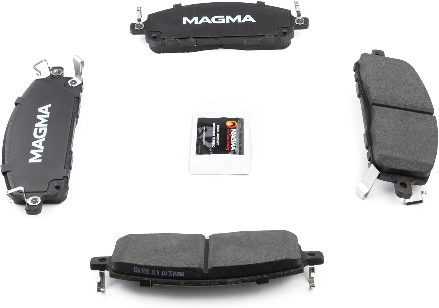 MAGMA Premium PMD2413C Ceramic Brake Pads,Front