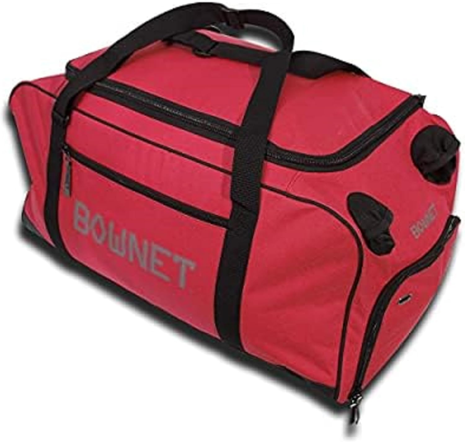 Bownet Team Duffle Bag – Multi-Sport Equipment Bag with Baseball Bat Sleeves & Ventilated Shoe Compartment