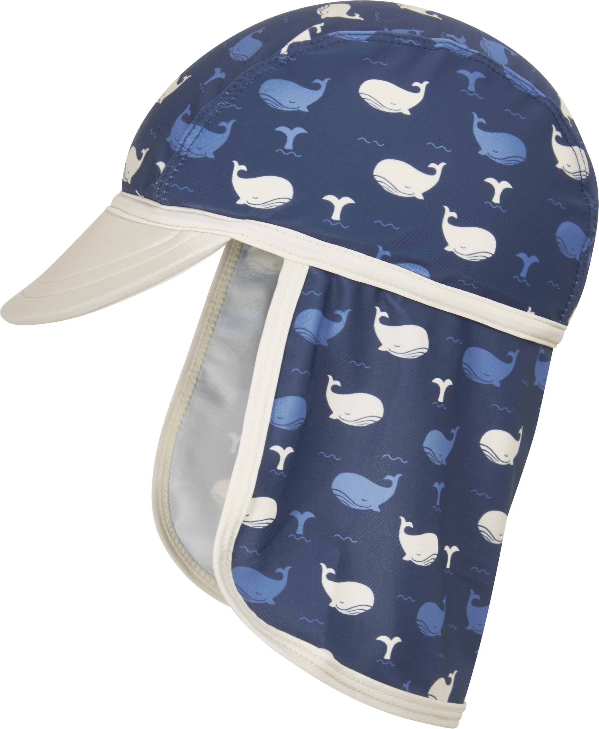 Playshoes Unisex Children's UV Protection Hat Swimming Cap Headwear, Whale, 51