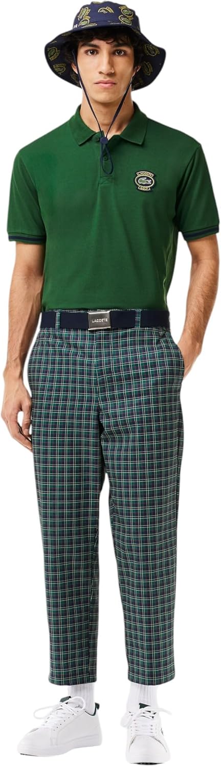 Lacoste Mens Classic Fit Uv Protect Golf Polo Shirt