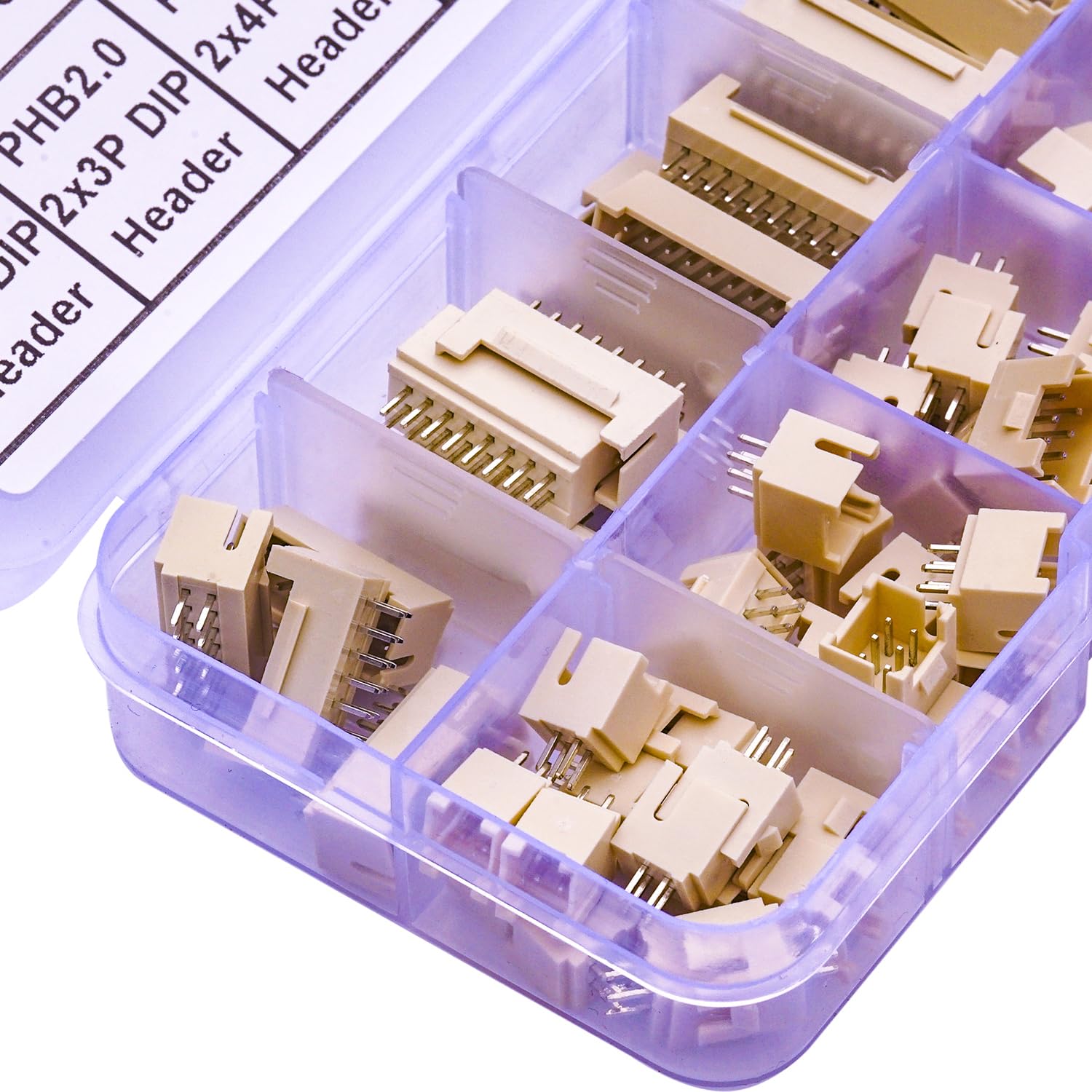 Amazon.com: Kidisoii JST Connector Kit, PHB2.0 Dual Row DIP Header