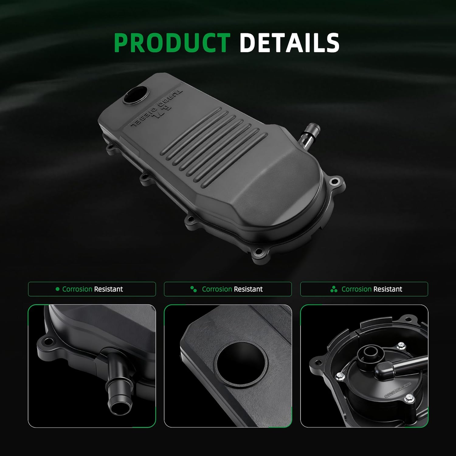 Engine Positive Crankcase Ventilation Cover,For Dodge Ram 2500/3500 2007-2010 for 4500/5500 2008-2010 L6 6.7L #OE 904-352,68005163AA,68037895AA