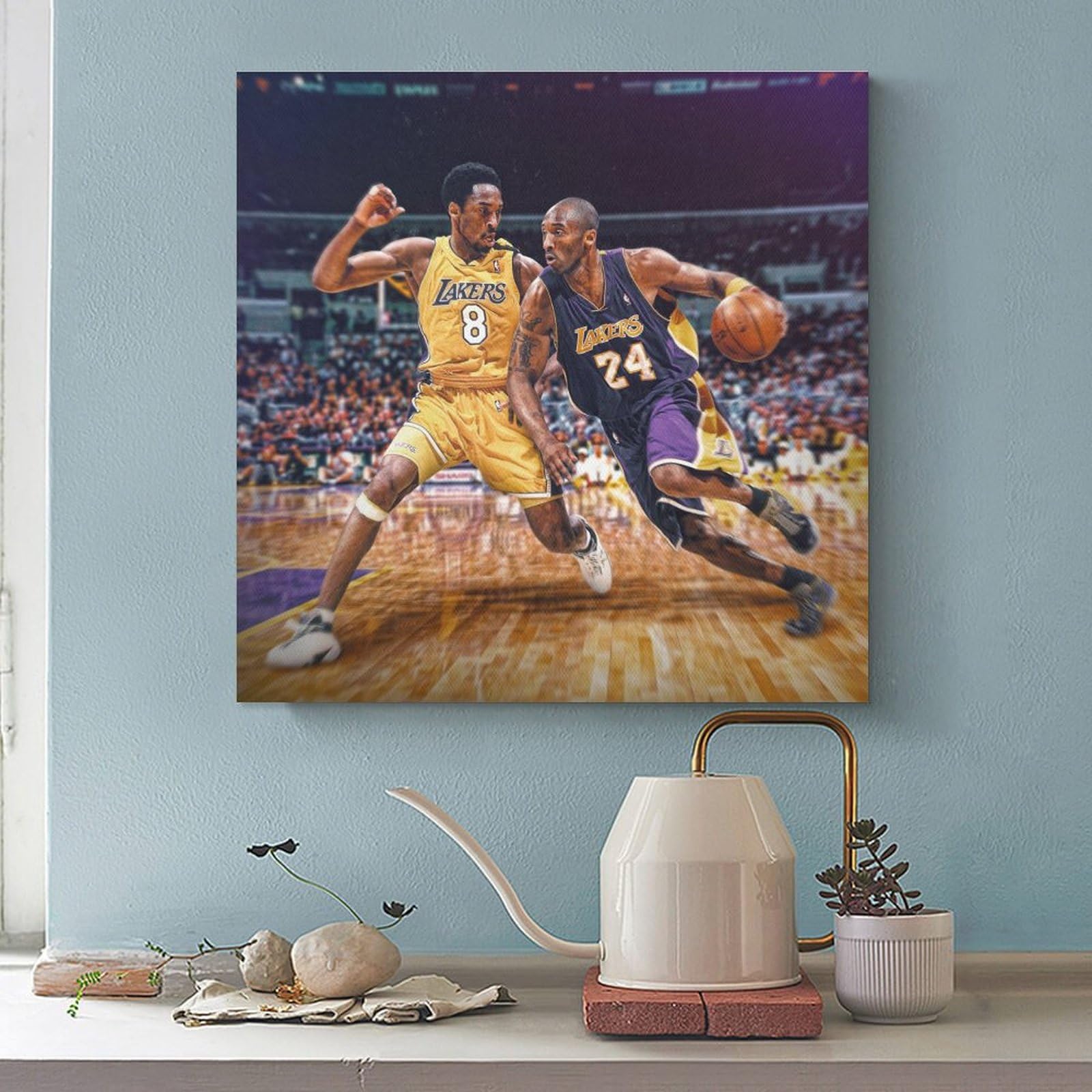 Amazon.co.jp: コービー・ブライアント 8 VS 24 アートポスター