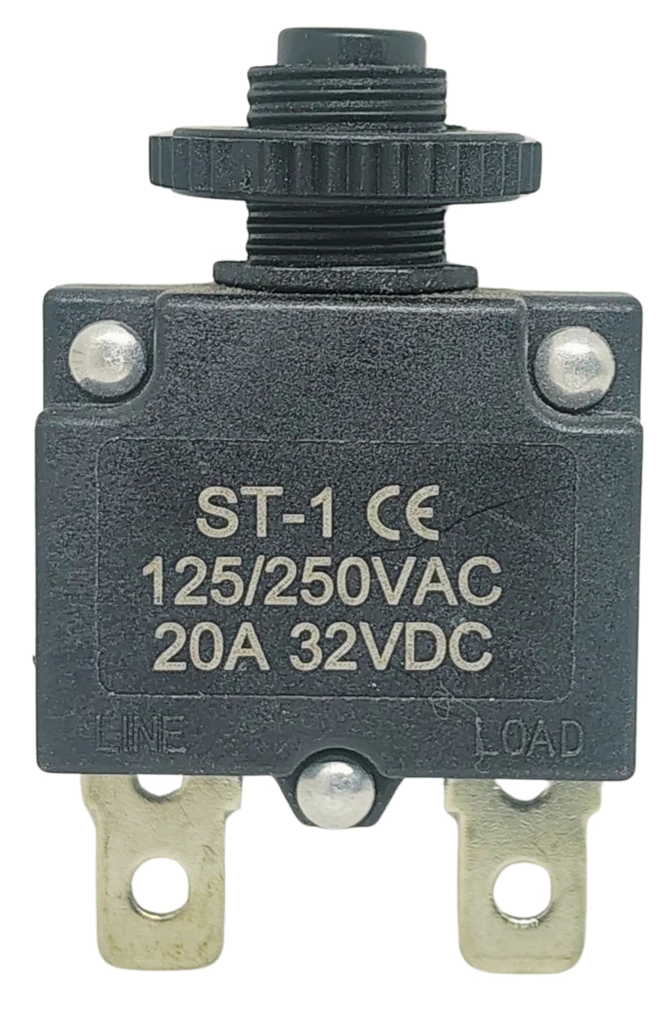 20 Amps Mini Circuit Breaker | Thermal Overload Protector AC 125/250V 20A Push Button Reset | 20Amp Load Switch, PCB Mount-image-31