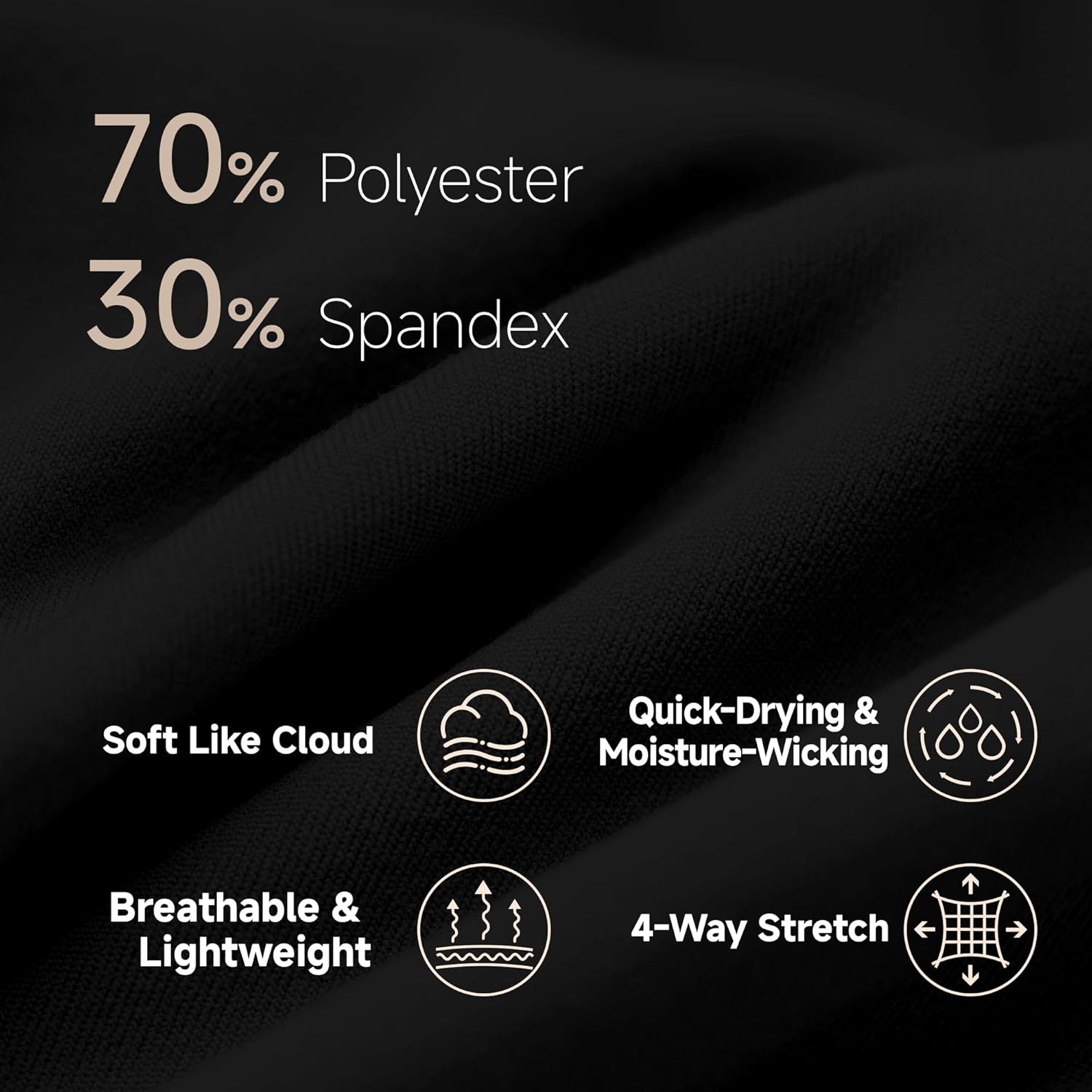 Women’s 6” High Waisted Biker Shorts Sculpting Fit Tummy Control Quick Dry Athletic Workout Shorts - Image 4