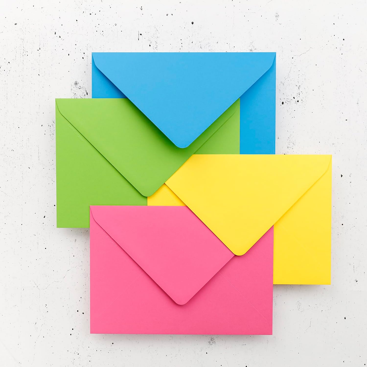 Clairefontaine - Ref 5552C - Pollen Envelopes (Pack of 20) - C5 Sized, 120gsm Paper, Gummed Seal, Inkjet & Laser Printer Compatible, Acid Free - Intensive Blue