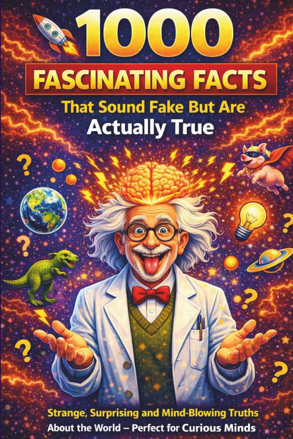 1000 Fascinating Facts That Sound Fake But Are Actually True | Trivia Book | Fun Facts: Strange, Surprising & Mind-Blowing Truths About the World - ... Minds (Fascinating Facts for Curious Minds)