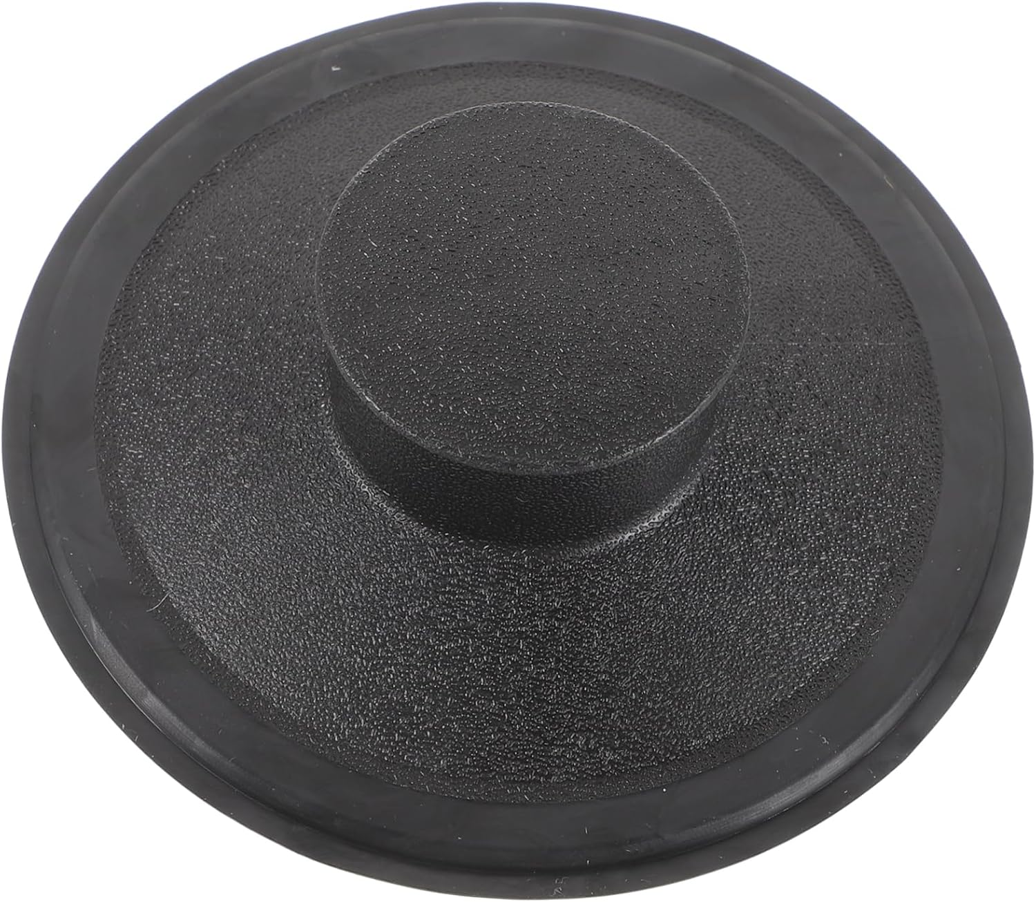 Plastic Kitchen Sink Stopper Splash Guard Black for Garbage Disposal