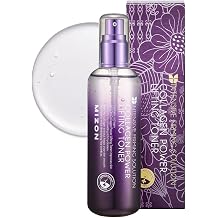MIZON Collagen Power Lifting Toner Hydrolyzed Collagen with Adenosine Vitamin E Moisturizing Skin Booster for Dry Rough and Aging Skin (120ml 4.06 fl oz)