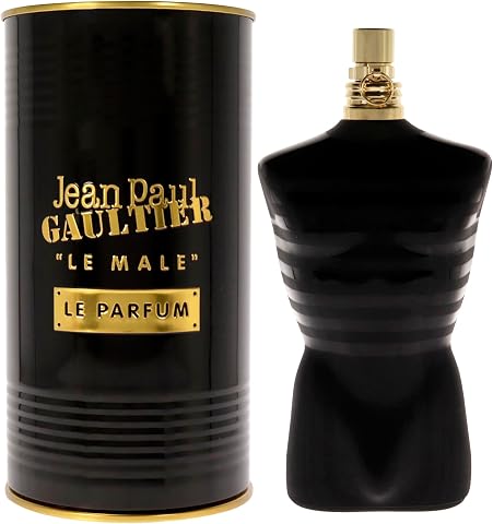 Jean Paul Gaultier Le Male Intense Edp 200 ml Erkek Parfüm | Amber Woody Eau de Parfum Erkekler için Yoğun Parfüm - Kakule, Lavanta ve İris, Vanilya - Erkekler için Parfüm Spreyi