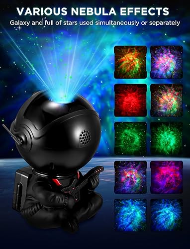 Miniatura 2 de Galaxy Projector, Nebula Modes Star Projector, Space Astronaut Projector with Remote Control, Galaxy Projector for Bedroom, Galaxy Night Light for